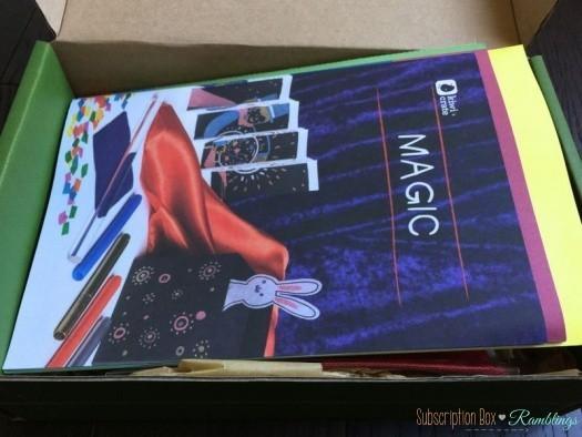 Kiwi Crate March 2016 Subscription Box Review - "Magic"