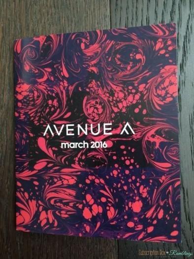 Adidas Avenue A Spring (March) 2016 Subscription Box Review