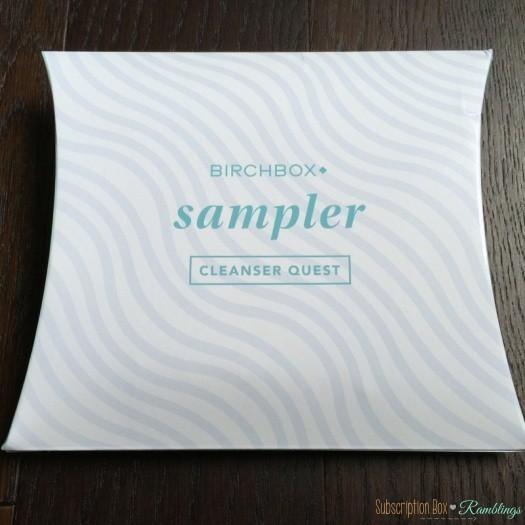 Birchbox Sampler: Cleanser Quest Review + Coupon Codes