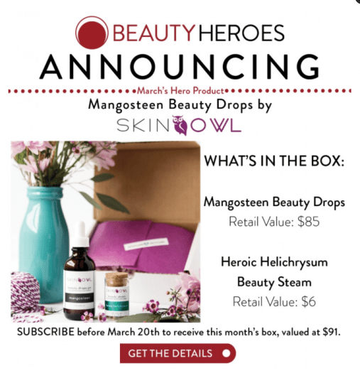 Beauty Heroes March 2016 Reveal!