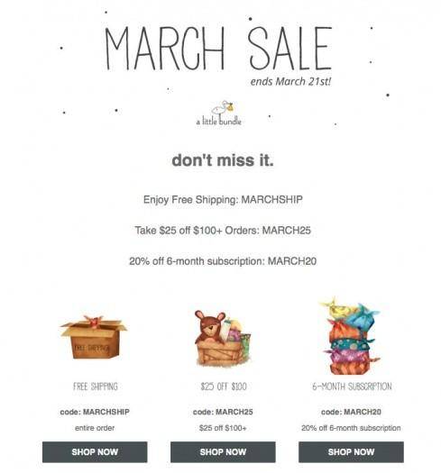 A Little Bundle March Sale!