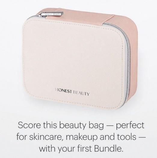 Honest Beauty - Get a Free Makeup Bag in your First Bundle!
