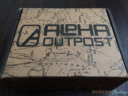 Alpha Outpost April 2016 Subscription Box Review