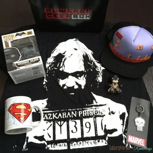 Powered Geek Box March 2016 Subscription Box Review