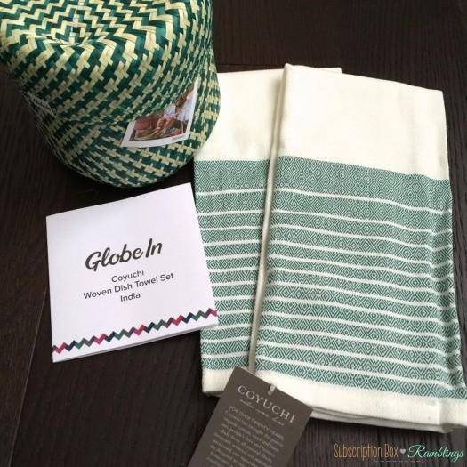 GlobeIn Benefit Basket April 2016 Subscription Box Review