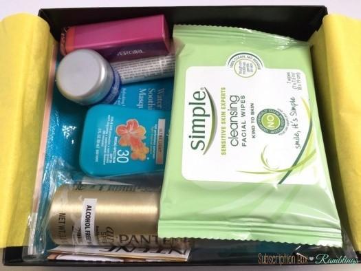 Target April 2016 Beauty Box Review - "hello, Sunshine"!