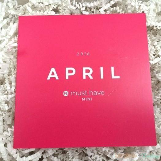 POPSUGAR Must Have Mini April 2016 Subscription Box Review