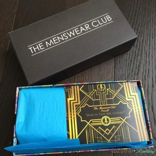 The Menswear Club April 2016 Subscription Box Review