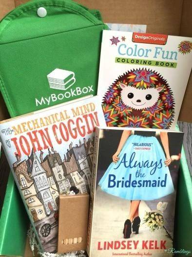 MyBookedBox April 2016 Review