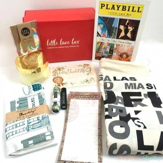 Little Lace Box April 2016 Subscription Box Review + Coupon Code