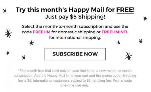 Happy Mail - First Month $5!