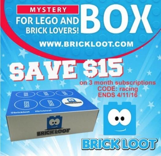 Brick Loot $15 Off Coupon Code!