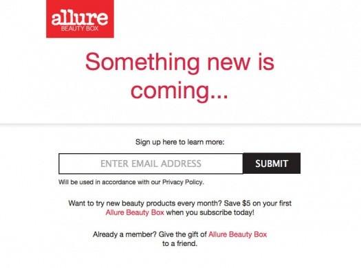 Allure Beauty Thrills / Allure Beauty of Beauty Box Updates!