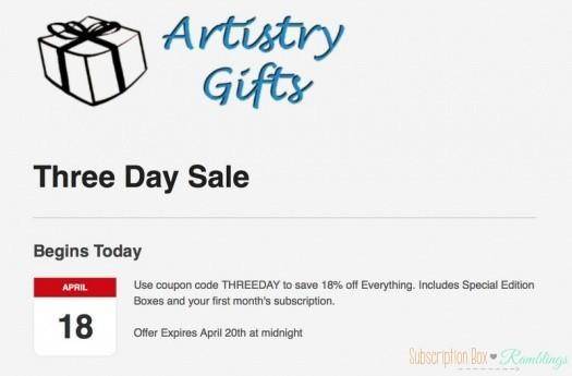 Artistry Gifts - 18% Off Coupon Code!