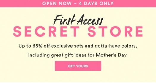 Julep May 2016 Secret Store - Now Open