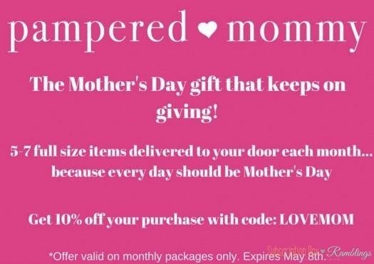 Pampered Mommy - 10% Off Coupon Code