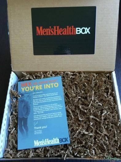 Men's Health Box May / Spring 2016 Review