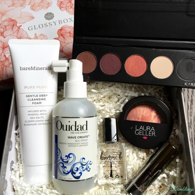 GLOSSYBOX Review – 2016 Limited Edition Mother’s Day Box Review