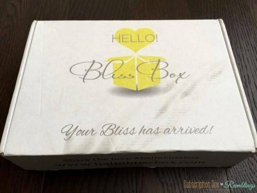 Hello! Bliss Box May 2016 Subscription Box Review