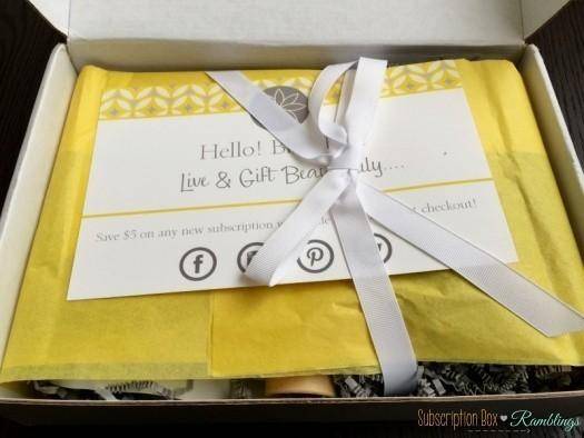 Hello! Bliss Box May 2016 Subscription Box Review