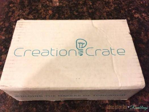 Creation Crate March 2016 Subscription Box Review