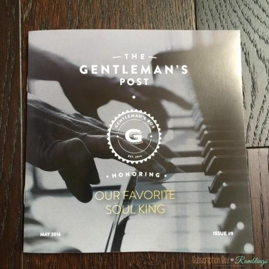 Gentleman's Box May 2016 Subscription Box Review