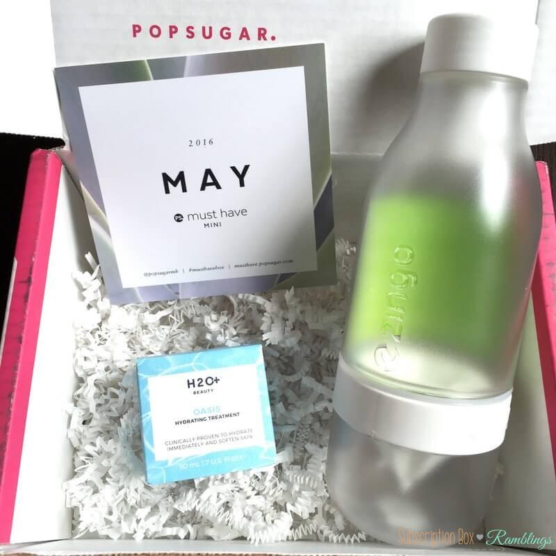 POPSUGAR Mini Must Have Box Review – May 2016