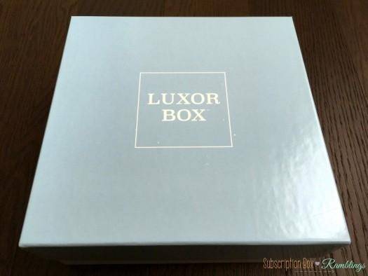 Luxor Box May 2016 Subscription Box Review