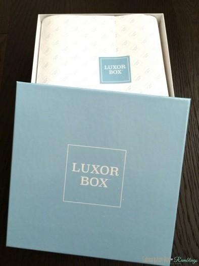 Luxor Box May 2016 Subscription Box Review