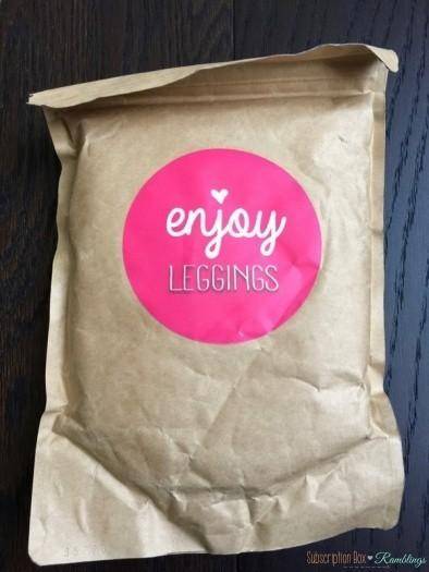 Enjoy Leggings May 2016 Subscription Box Review