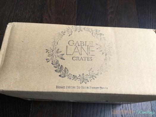 Gable Lane Crates "Just Because" Crate Review