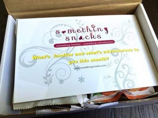 Something Snacks May 2016 Subscription Box Review