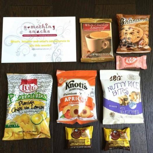 Something Snacks May 2016 Subscription Box Review