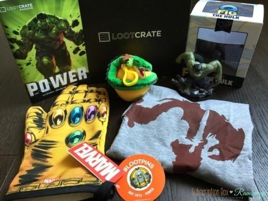 Loot Crate May 2016 Subscription Box Review + Coupon Code