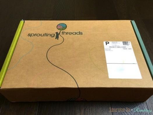Sprouting Threads May 2015 Subscription Box Review