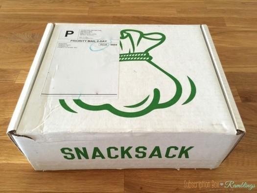 SnackSack May 2016 Subscription Box Review