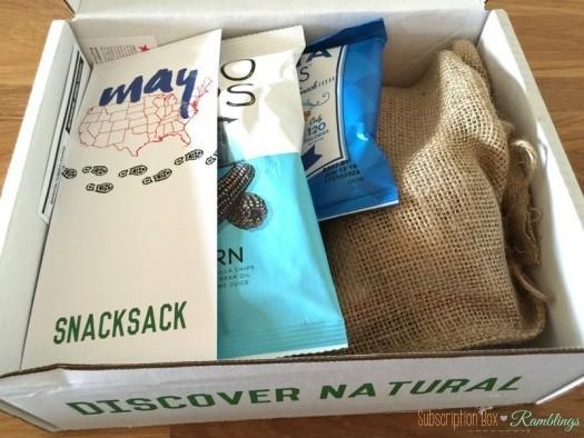 SnackSack May 2016 Subscription Box Review