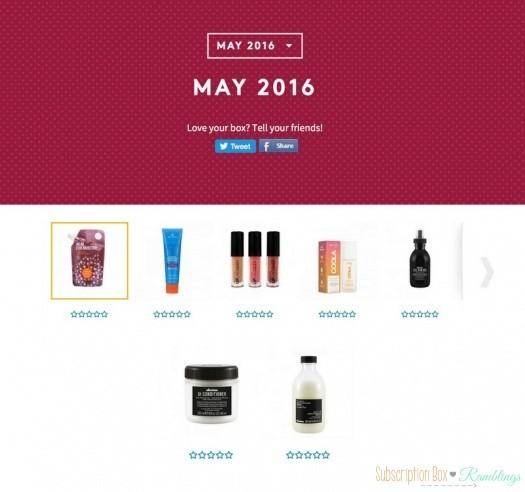 Birchbox May 2016 Sneak Peeks Are Up!