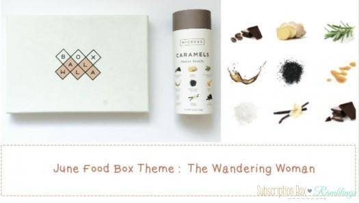 BOXWALLA Food June 2016 Theme + Spoiler