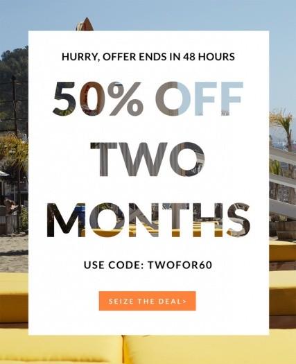 Five Four Club - 50% Off First Two Months!