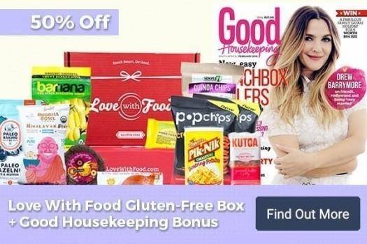 Love With Food $10 Off Deluxe Box + One Year of Good Housekeeping!Love With Food $10 Off Deluxe Box + One Year of Good Housekeeping!