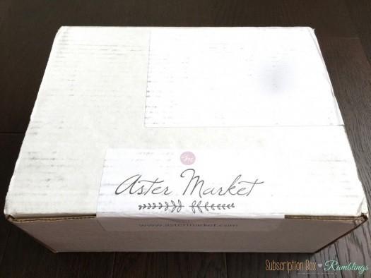 Aster Market June 2016 Subscription Box Review