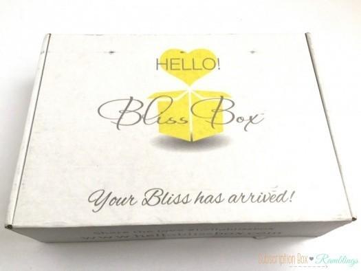 Hello! Bliss Box June 2016 Subscription Box Review