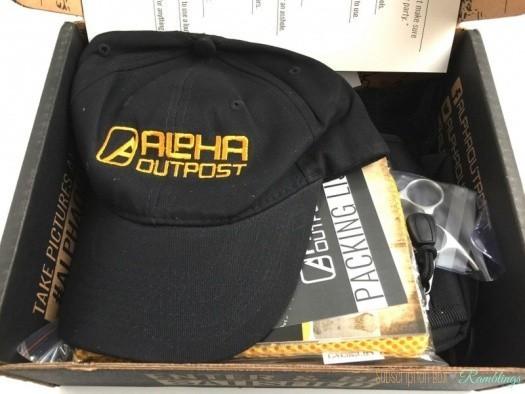 Alpha Outpost May 2016 Subscription Box Review