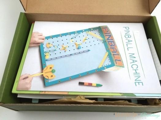 Kiwi Crate May 2016 Subscription Box Review - "Pinball Machine"
