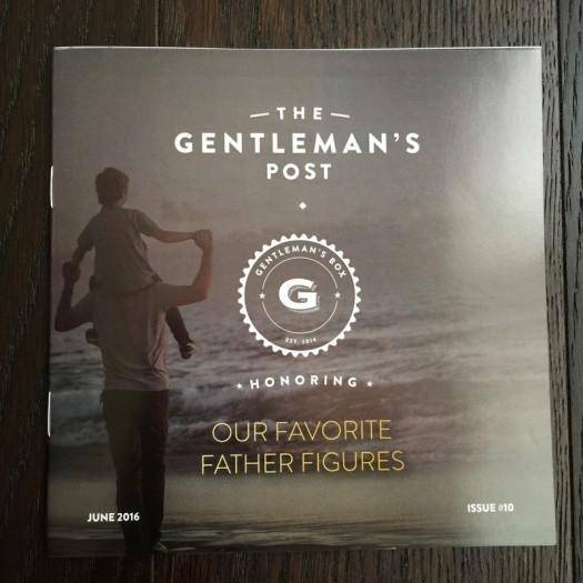 Gentleman's Box June 2016 Subscription Box Review