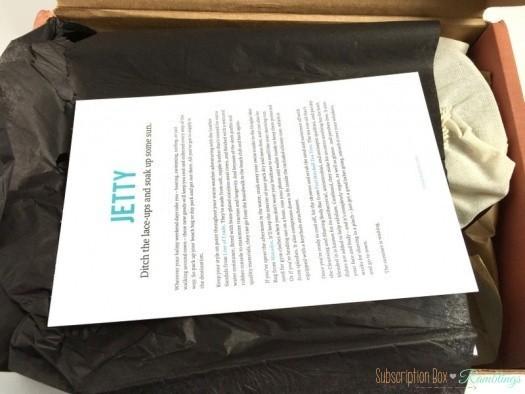 Bespoke Post June 2016 Subscription Box Review - "Jetty"
