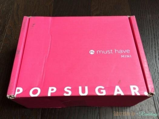 POPSUGAR June 2016 Mini Must Have Box Review