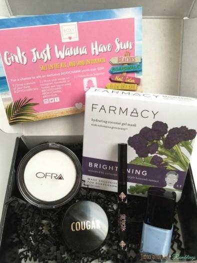 BOXYCHARM June 2016 Subscription Box Review - "Girls Just Wanna Have Sun"