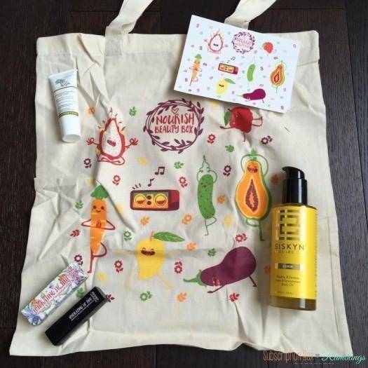 Nourish Beauty Box May 2016 Subscription Box Review